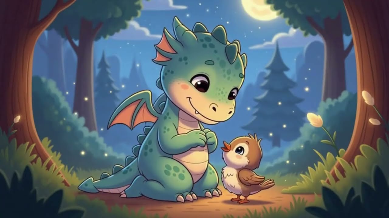 Danny the Gentle Dragon 🐉 | A Gentle Kids Story About Kindness