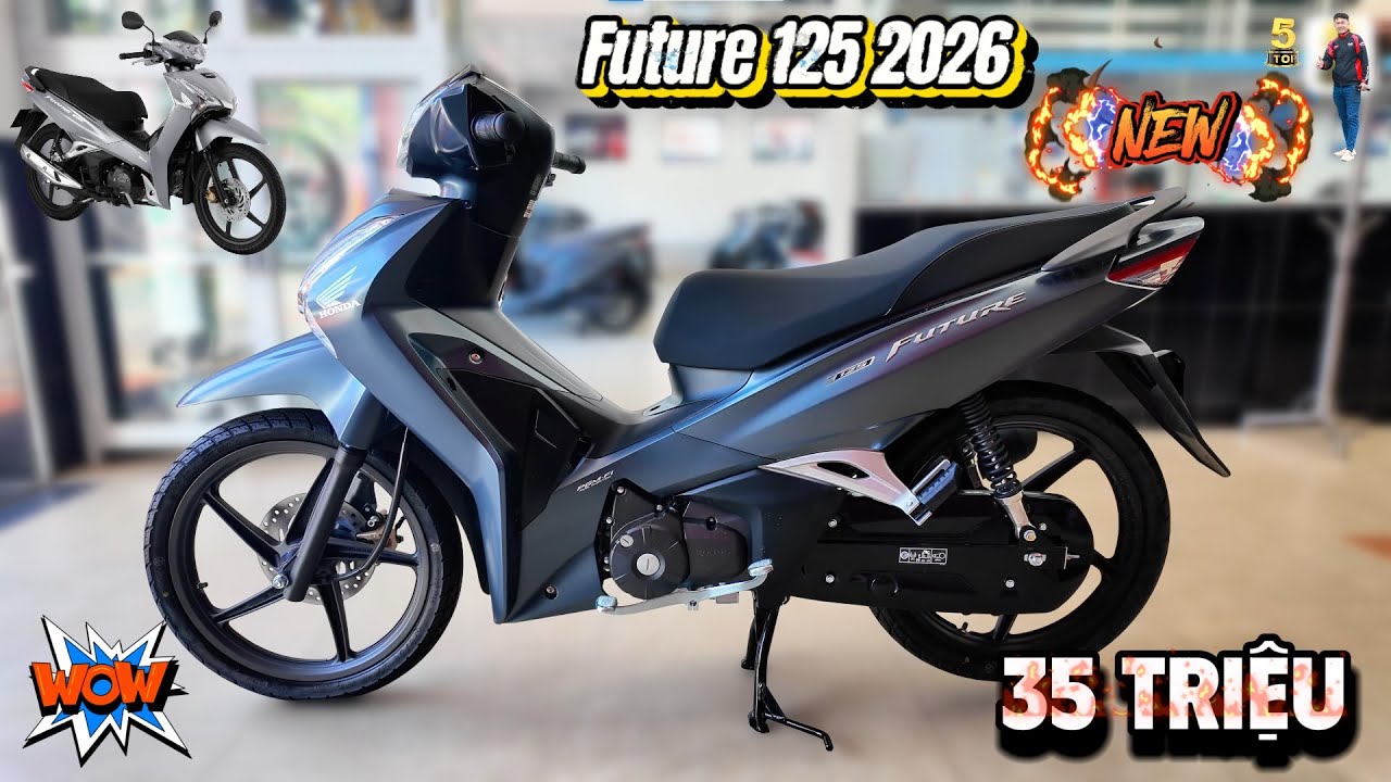 “HOT” Future 125 FI 2026 về ĐẠI LÝ màu XANH NHÁM ĐEN ▶ 35 triệu 1 em Future 125 FI 2026 #future2026