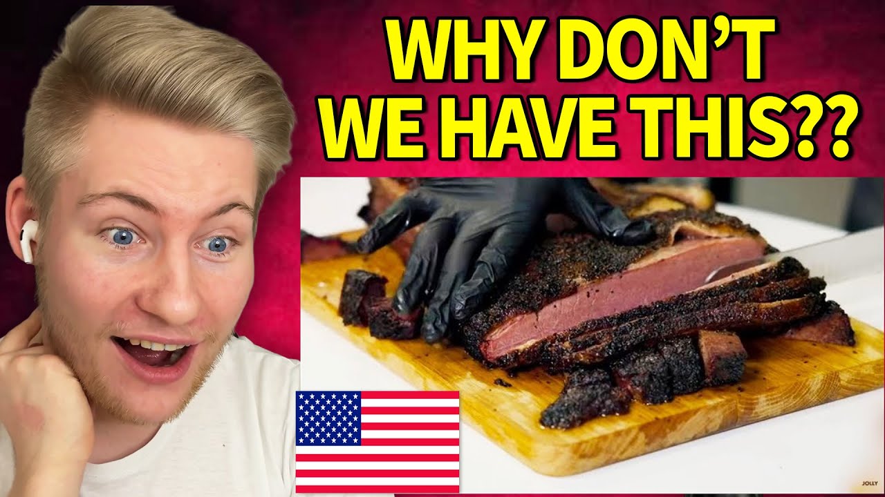 European reacts to European Students try Texas BBQ for the FIRST TIME