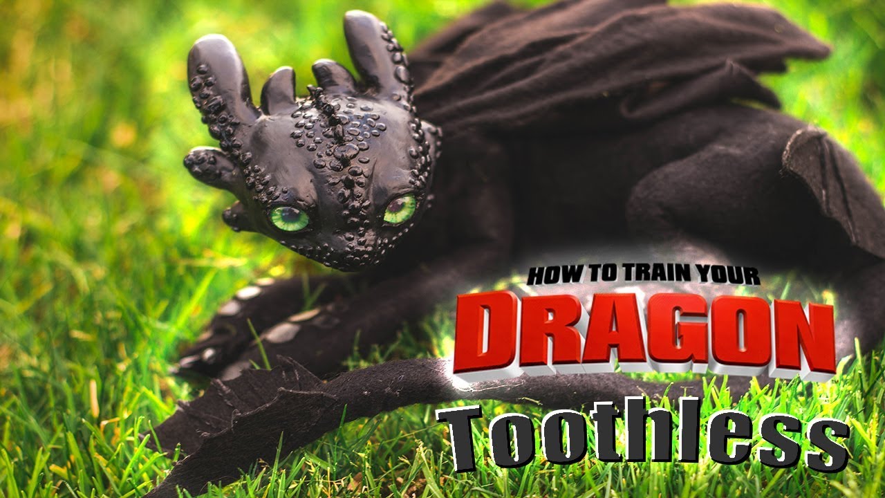 How To Train Your Dragon Toothless l Art Doll Tutorial