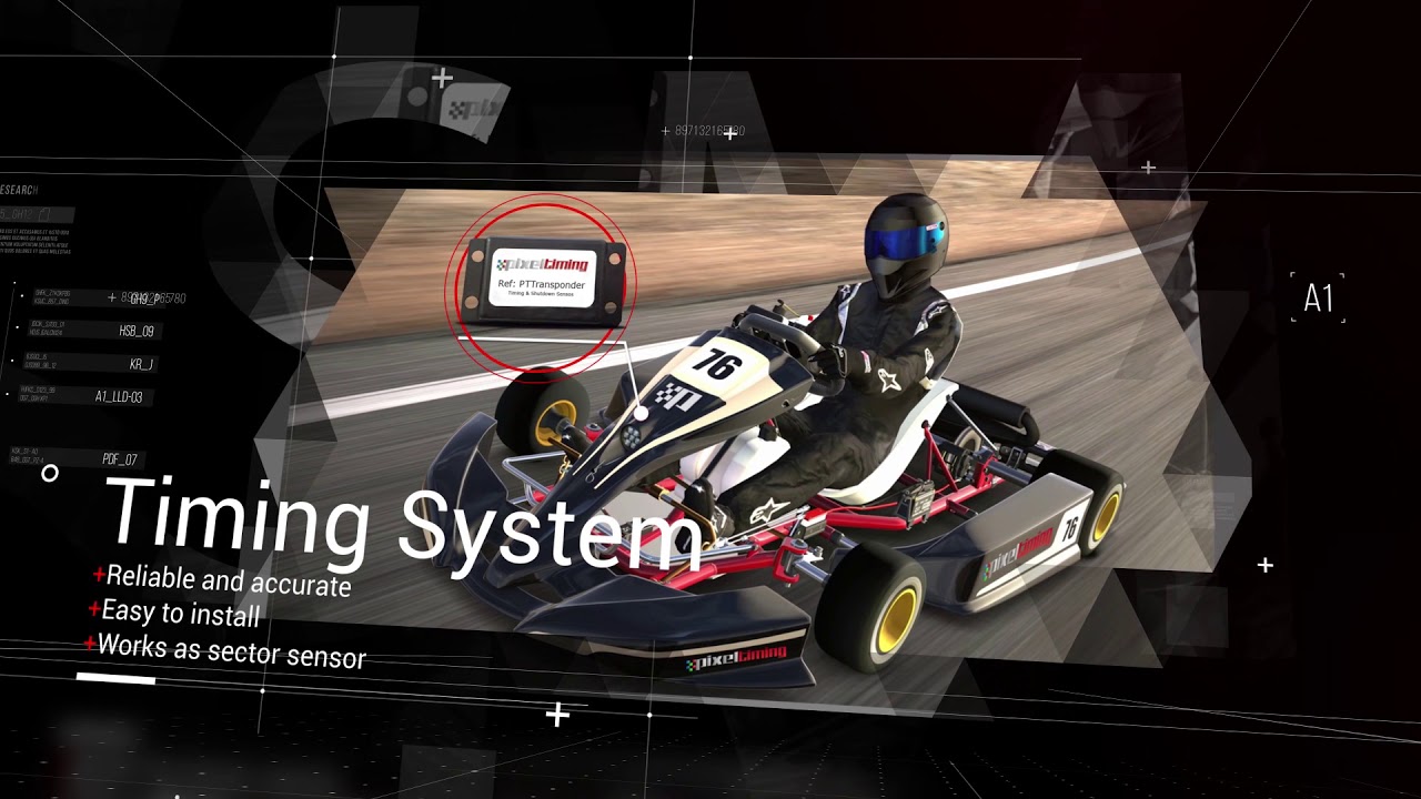 PixelTiming. 4Kart, a complete timing & shutdown system for rental karting