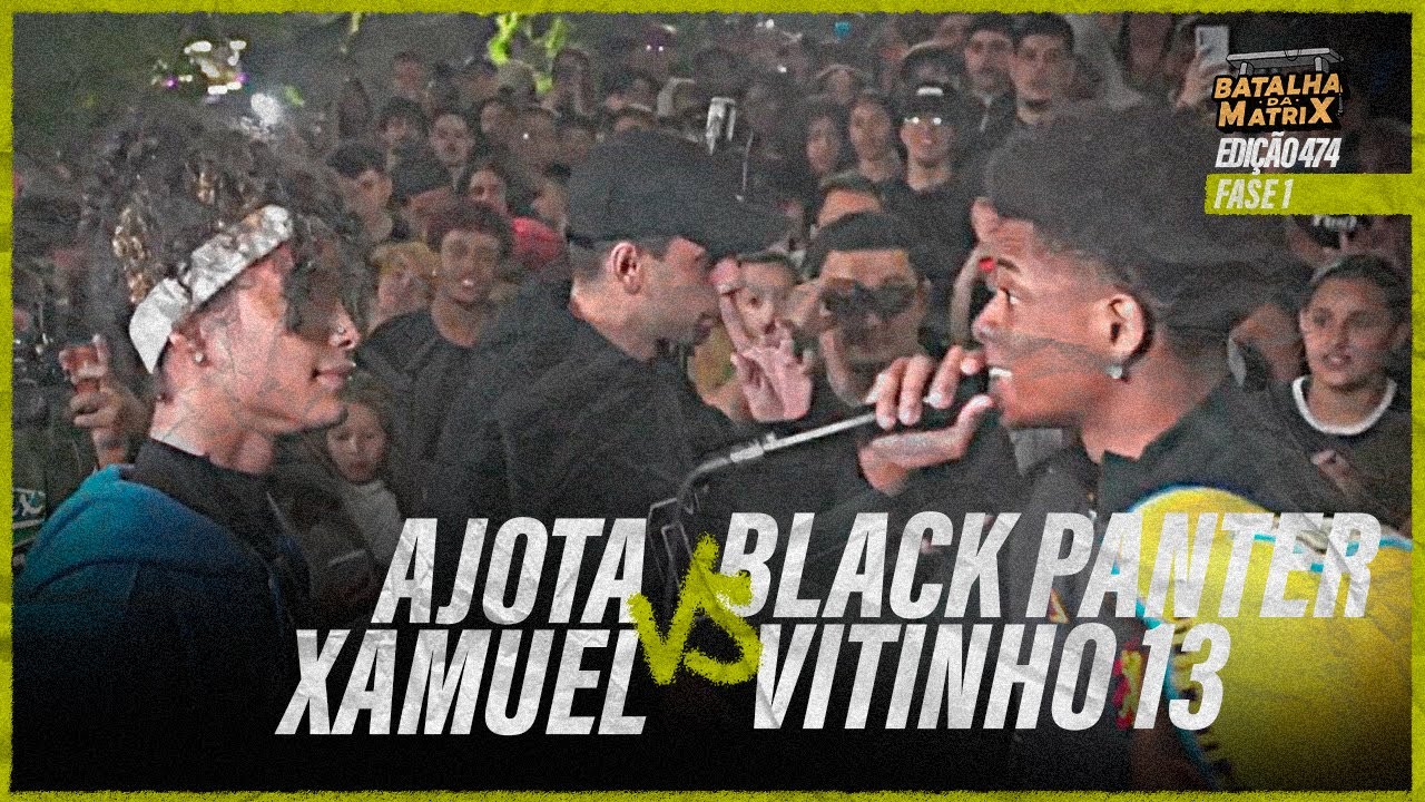 Ajota & Xamuel (RS) x Black Panter & Vitinho 13 | DUPLAS | 1ª Fase | Batalha da Matrix [474]