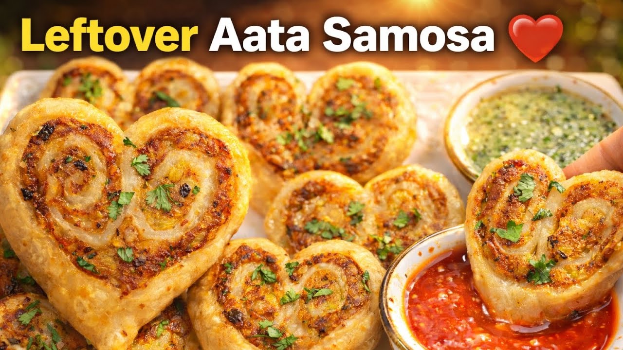 सिर्फ 5 मिनट में बचे हुए आटे से बनाया मजेदार नाश्ता #recipe #ascookingcorner 