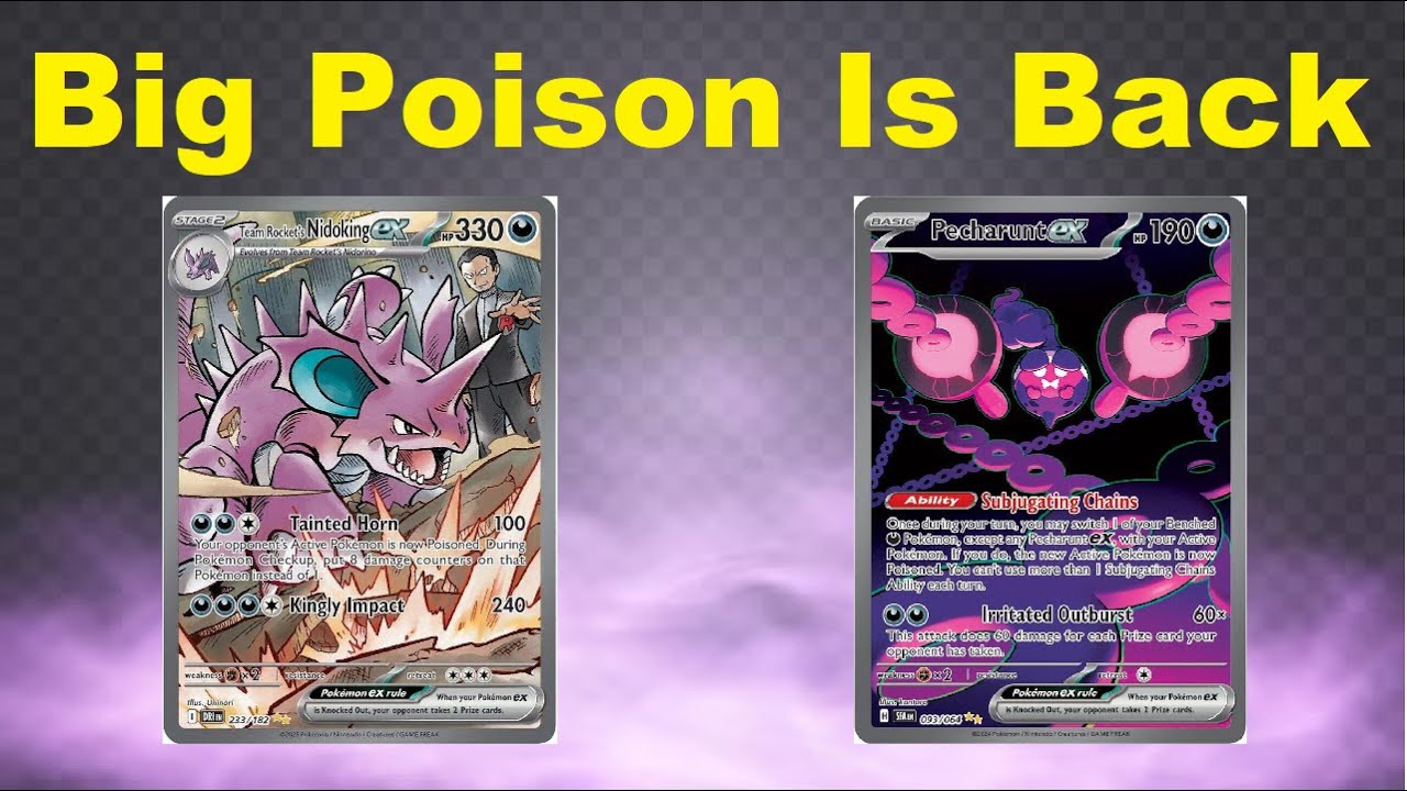 Big Poison Is Back - Team Rocket's Nidoking ex - Standard - PTCG Live -