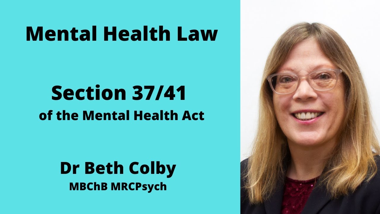 Section 37/41 of the Mental Health Act - Hospital Order with Restrictions