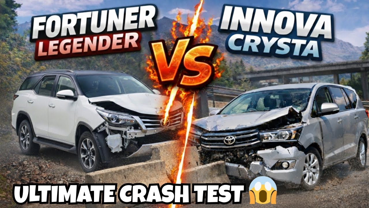 BeamNG.drive | INNOVA VS FORTUNER -- FINAL BOSS TEST💀 PART 2