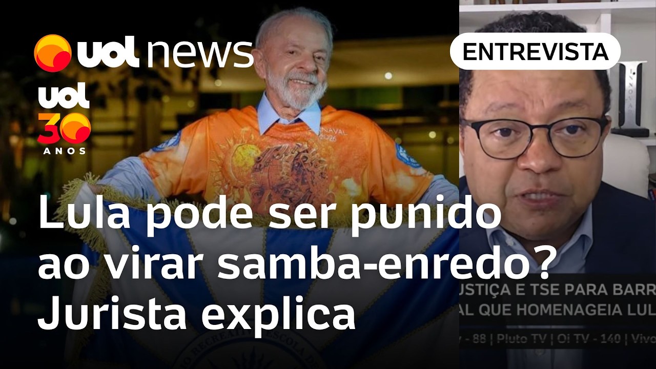 Lula homenageado em Carnaval: 'Risco é de abuso de poder político', avalia jurista