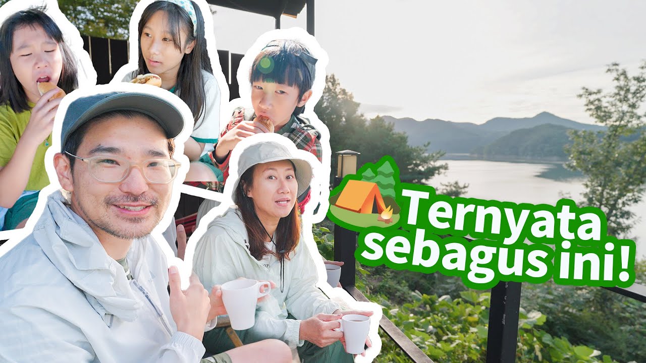 GLAMPING DIDEPAN DANAU CHUNGJU, KOREA! 🏕️