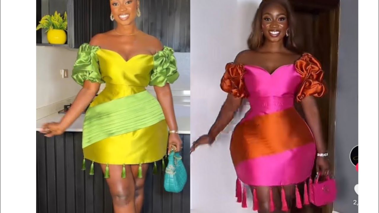 Как раскроить и сшить платье с преувеличенными (коническими) бедрами.