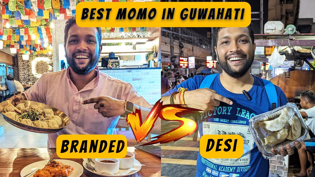 Best Momo In Guwahati | Lama By Yeti Vs Street Momos | Branded Vs Desi | Who Will Win?