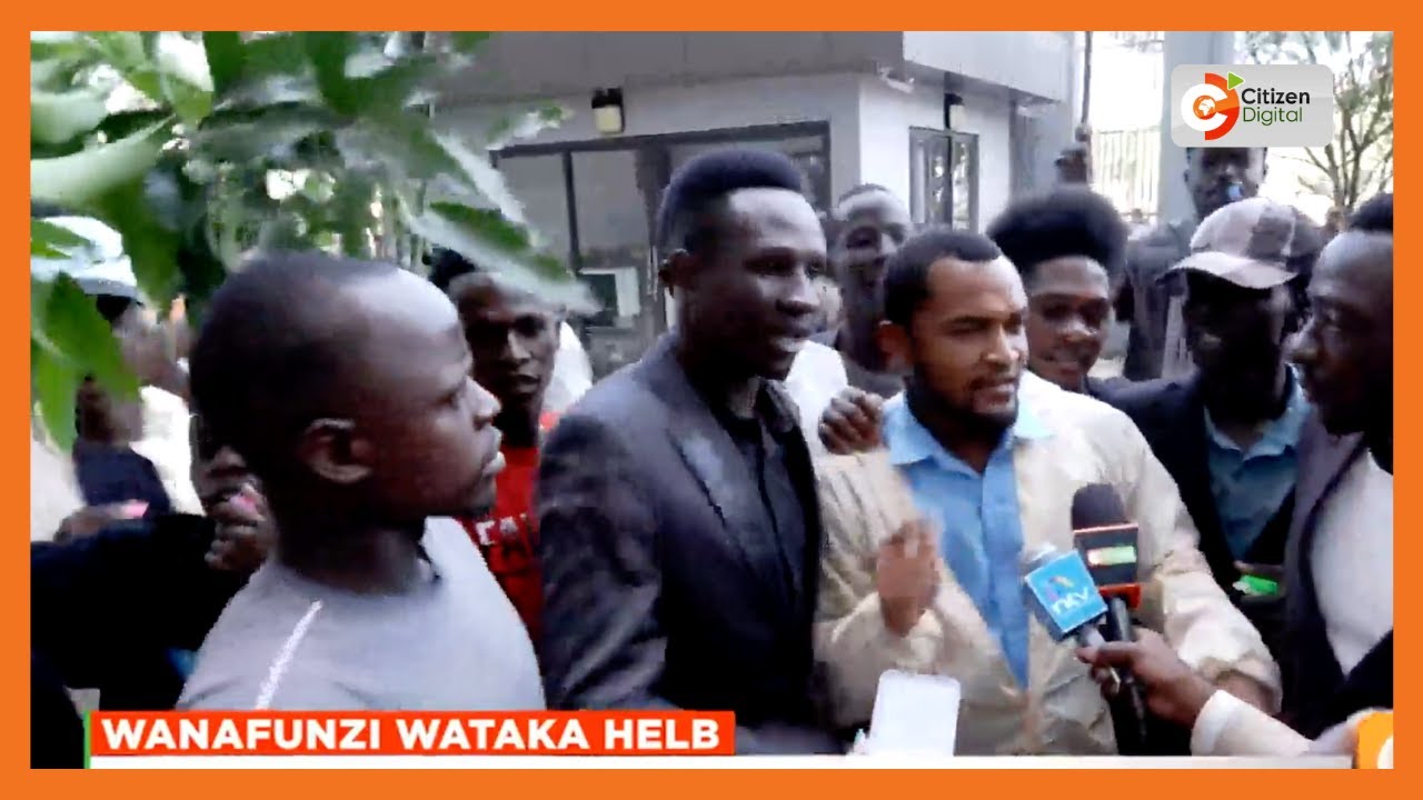 Wanafunzi wa chuo cha Nairobi wafika ofisi za HELB