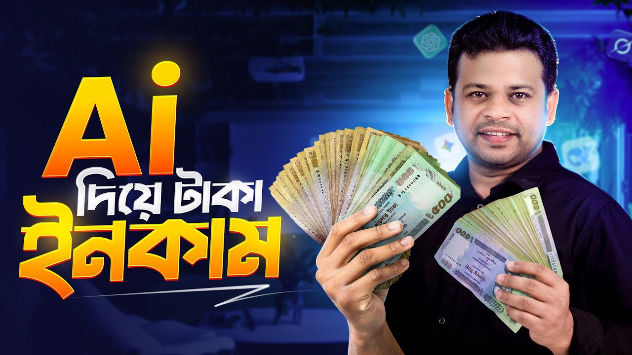 Ai ব্যবহার করে টাকা ইনকাম করার পদ্ধতি | How to Earn Money with Ai