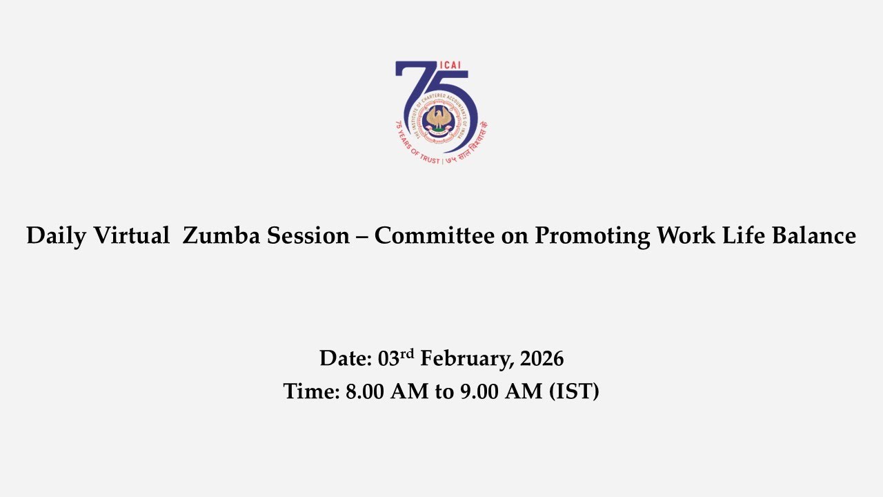 Virtual Zumba Session – Committee on Promoting Work Life Balance