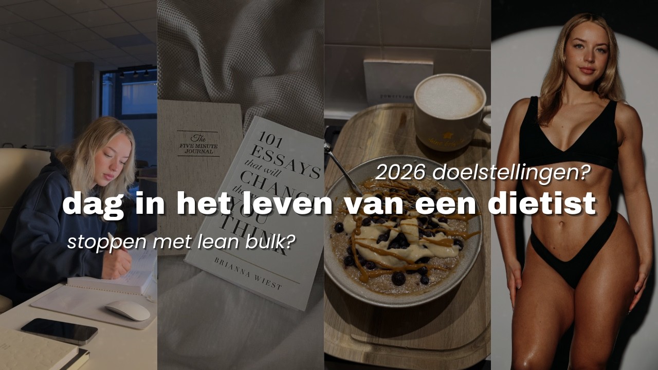 Lean bulken vs intuïtief eten | ik twijfel wat ik moet doen | dag in het leven van een dietist