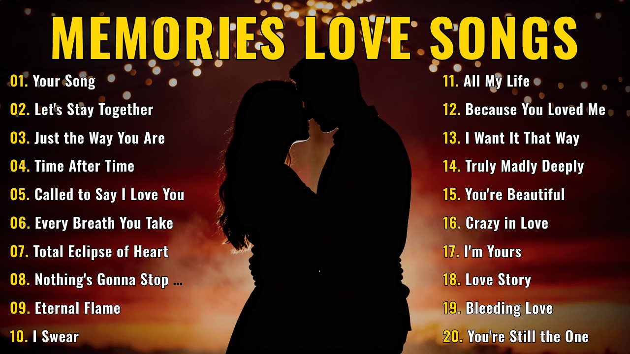 Romantic Love Songs 80s 90s ♥ Oldies But Goodies ♥ (Playlist)