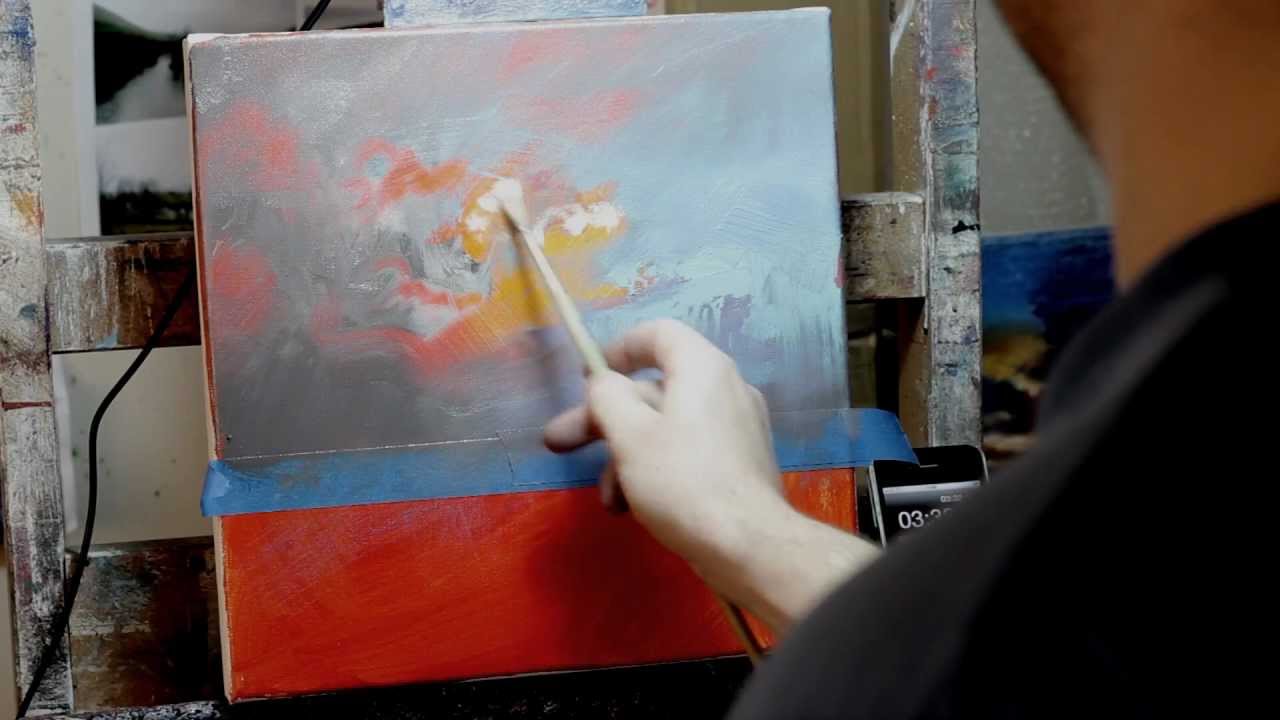 Painting A Sky in 4 Minutes!