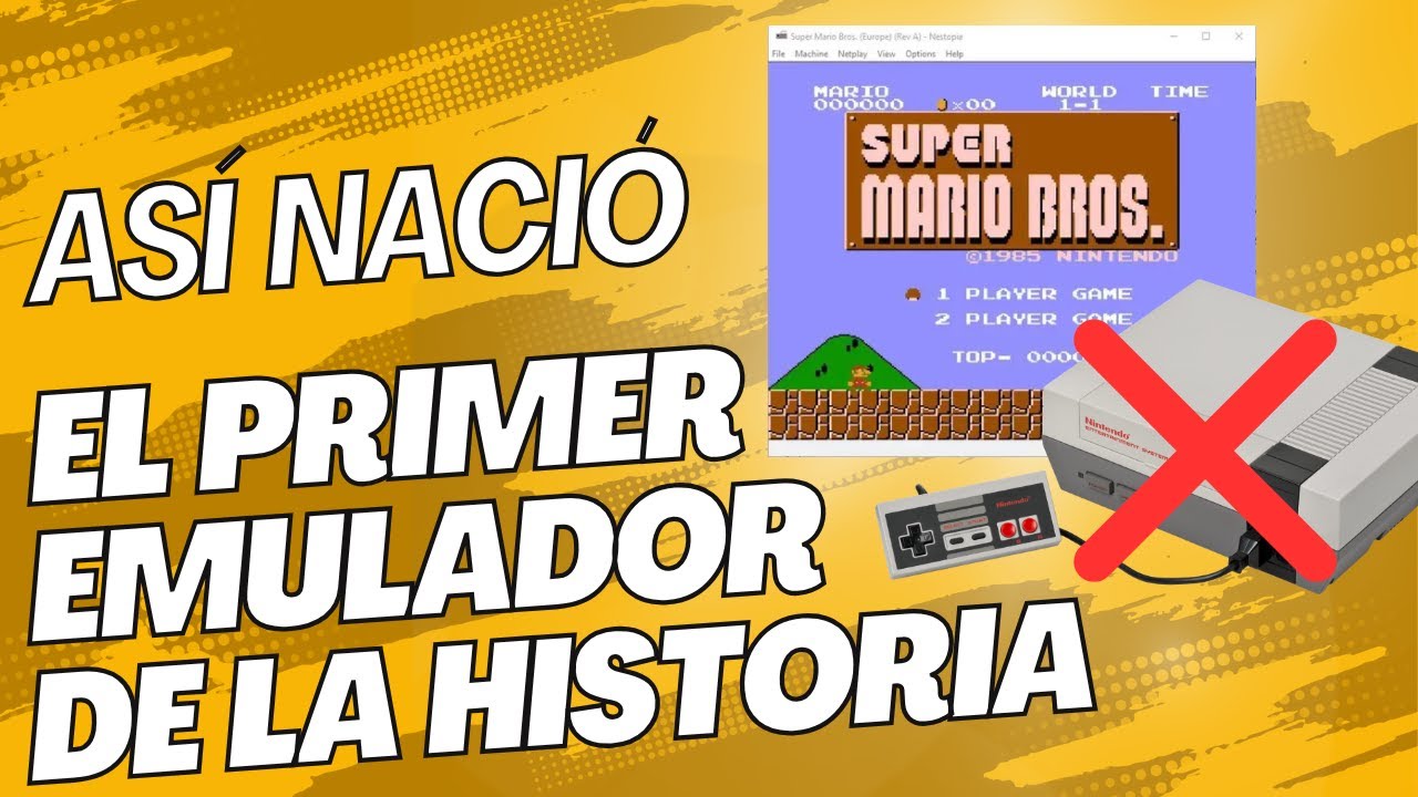 ASÍ NACIÓ EL PRIMER EMULADOR : el origen de jugar sin consola