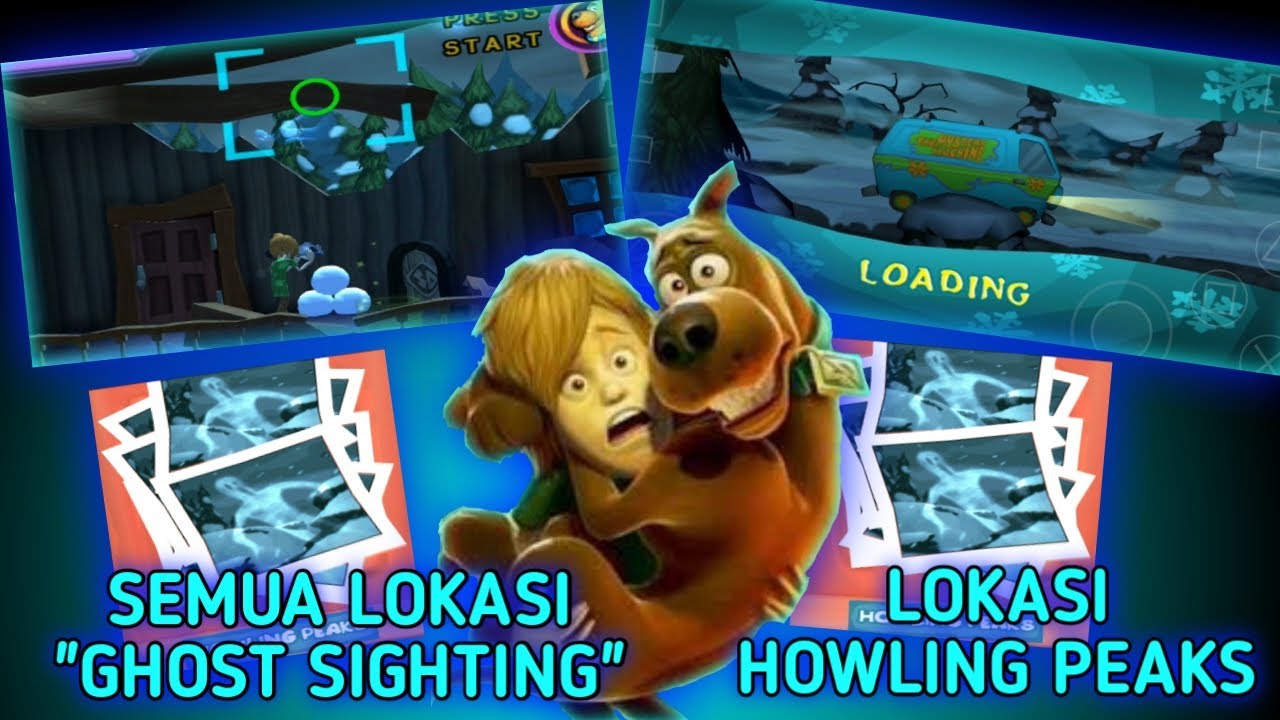 Scooby Doo and the Spooky Swamp - All Ghost Sightings ( Location of Howling Peaks)