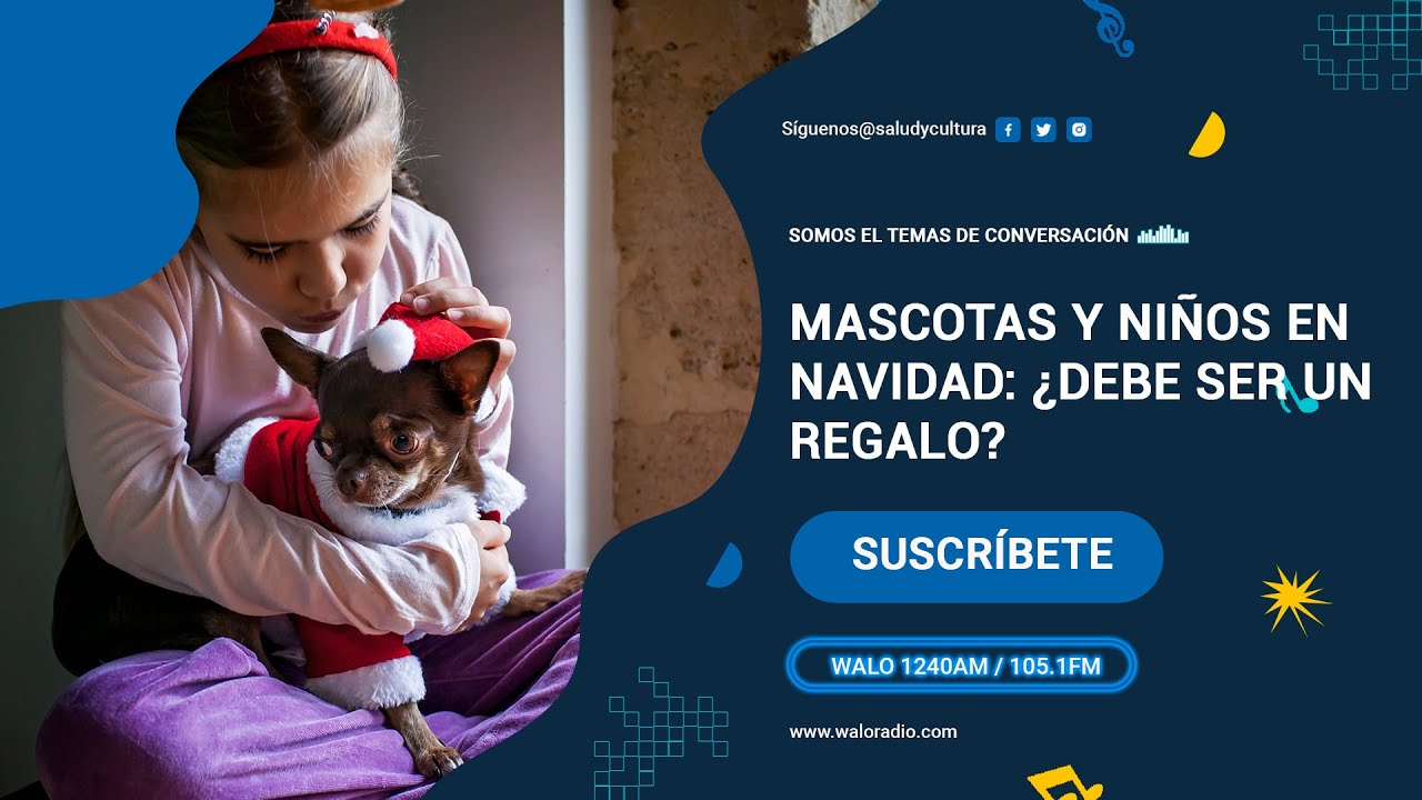 Mascotas y niños en Navidad: ¿Debe ser un regalo? y ¿Cómo asegurar una convivencia y juego seguros