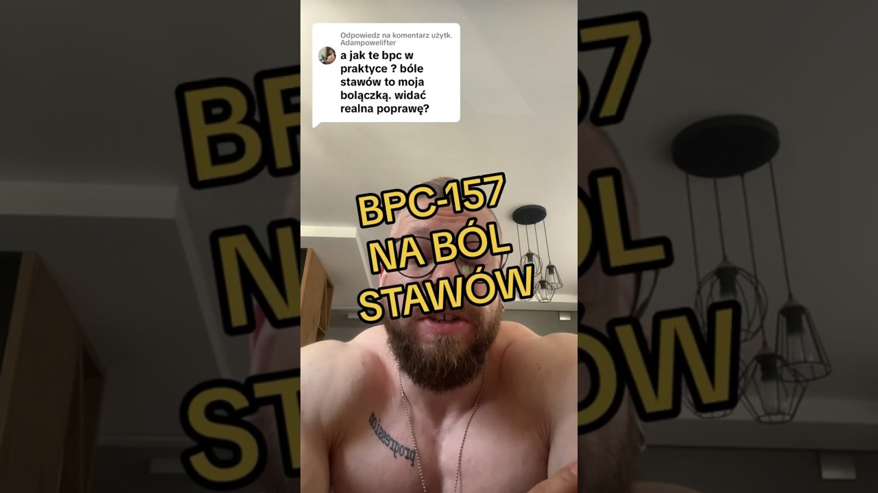 Bpc-157 na b&oacute;l staw&oacute;w #boc #stawy #kontuzja