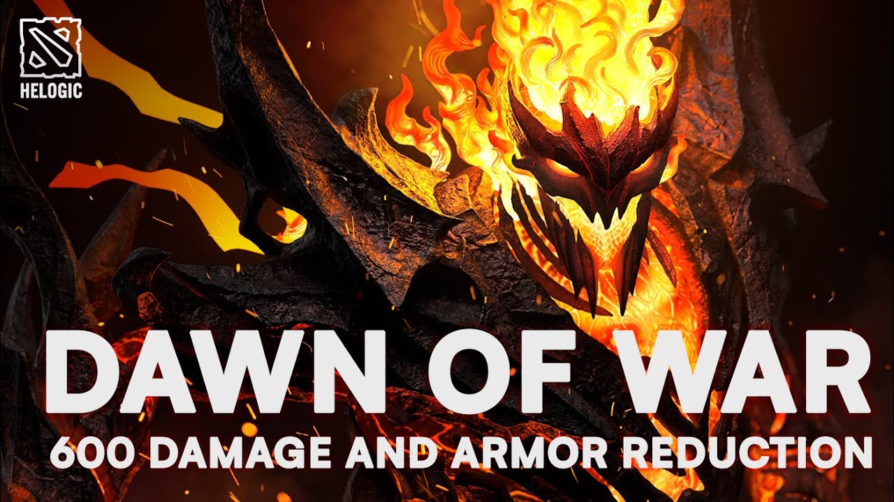 DAWN OF WAR DOTA 2 - SHADOW FIEND 600 DAMAGE AND ARMOR REDUCTION