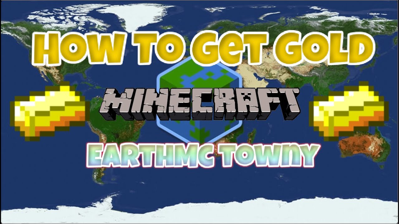 Minecraft: EarthMC - How To Get Gold | What y level is the best for mining gold