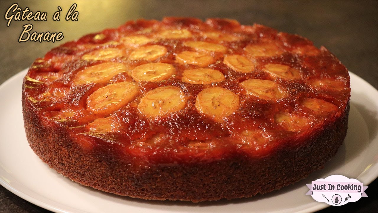 Recette de Gâteau à la Banane Caramélisé