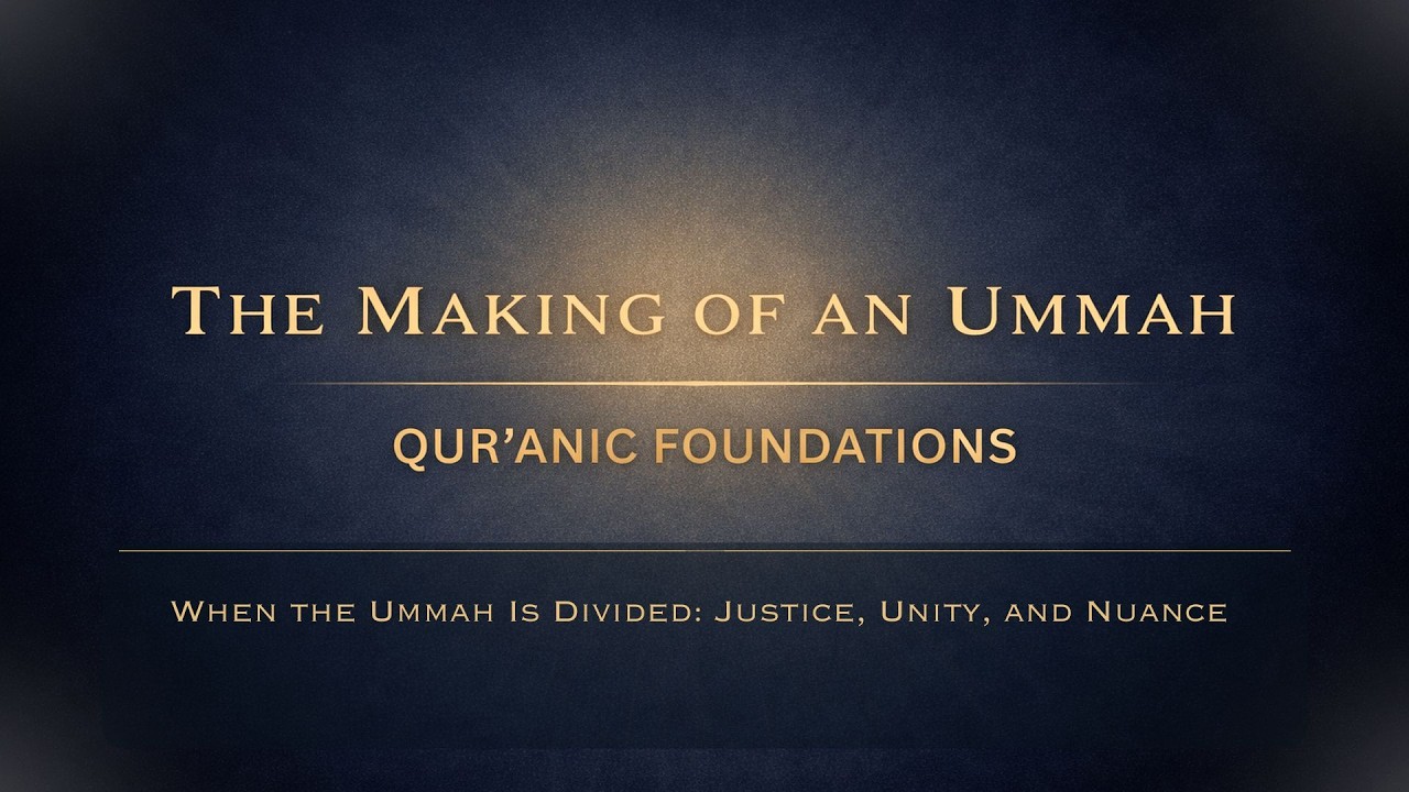 When the Ummah Is Divided: Justice, Unity, and Nuance | Ramadan Khutbah