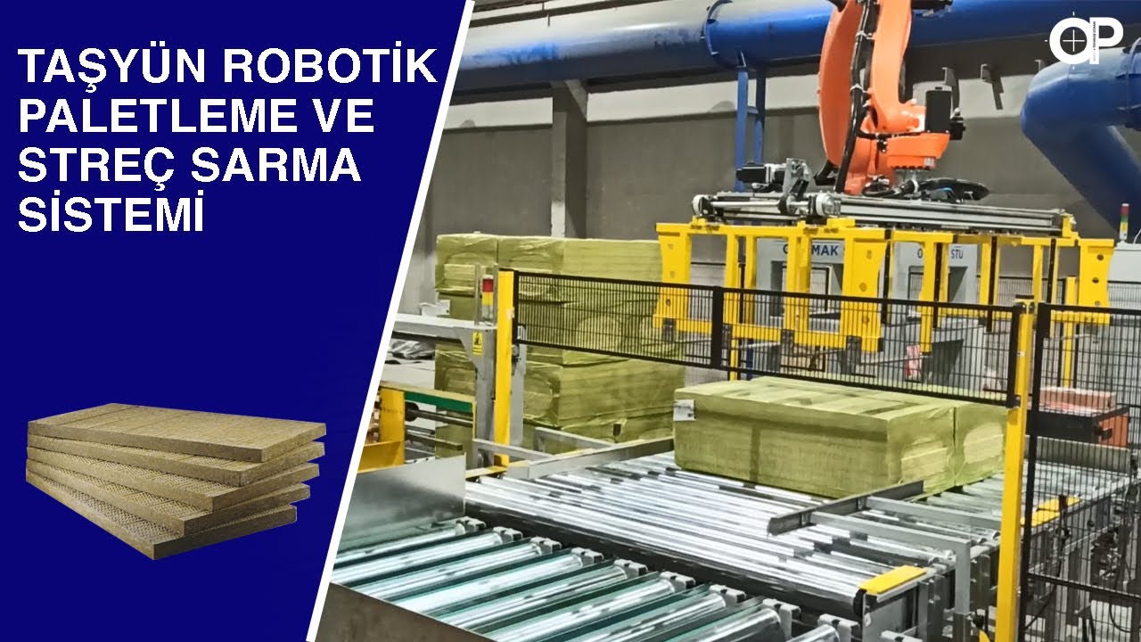 Taşyün Robotik Paletleme ve Streçleme Sistemi