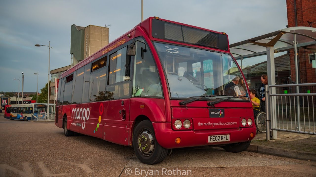 *Still going strong * TrentBarton  spare Optare Solo M920 462 FE02KFL working the 90 to Ripley