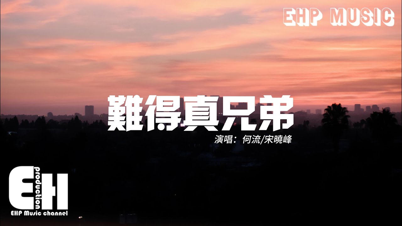 何流/宋曉峰 - 難得真兄弟『難得有幾個真兄弟 走在不同的軌跡，不必太多的言語 當你需要我守護你。』【動態歌詞/Vietsub/Pinyin Lyrics】