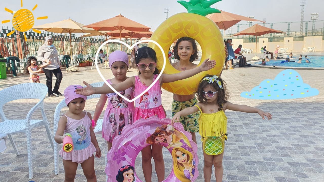 تجهيزات الشنطة ونزلنا حمام السباحة وبلبطنا ولعبنا🏖//فى أخر اليوم خدوا بنتى من حضنى👭أنهارت من العياط😢