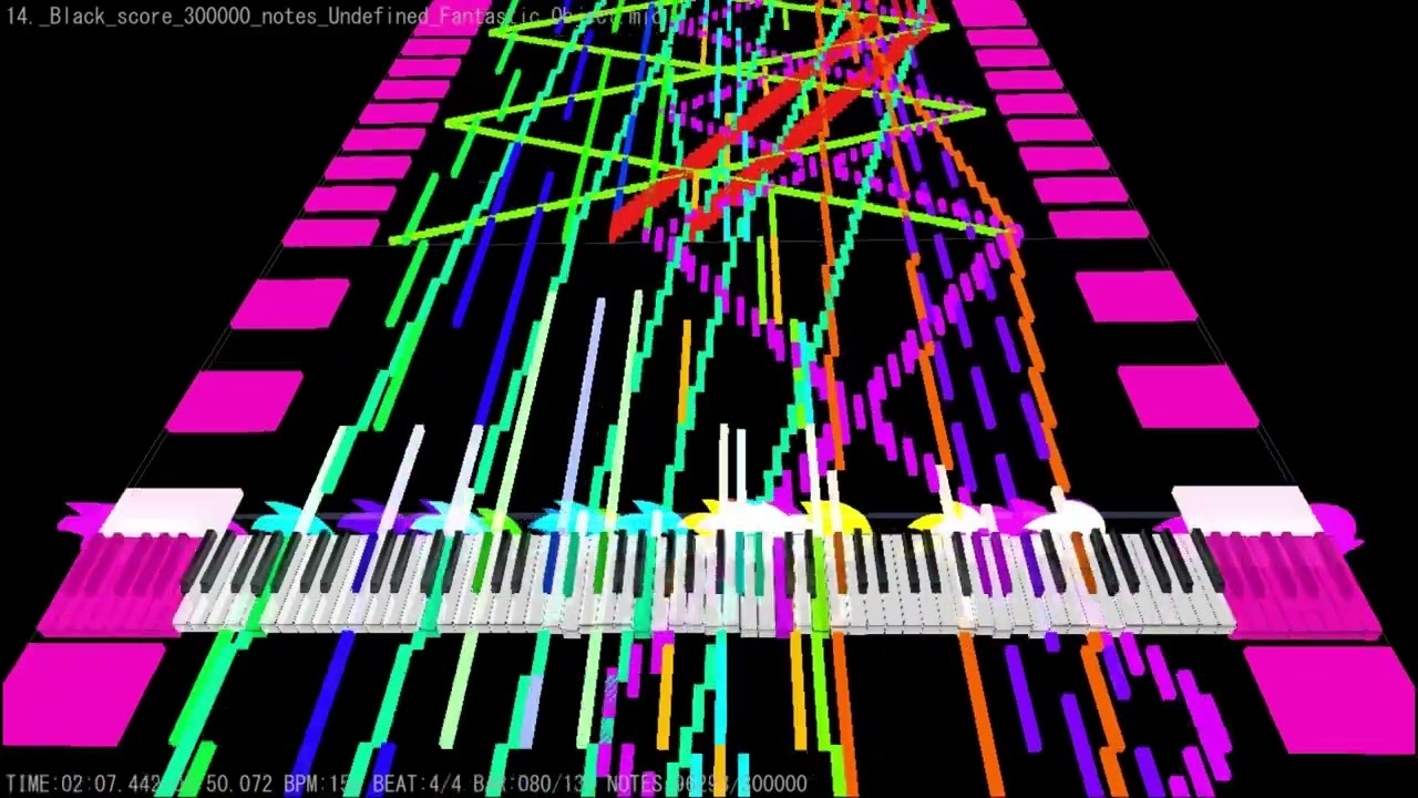 (Black MIDI) Touhou 12 - At the End of Spring 300K - HaMu