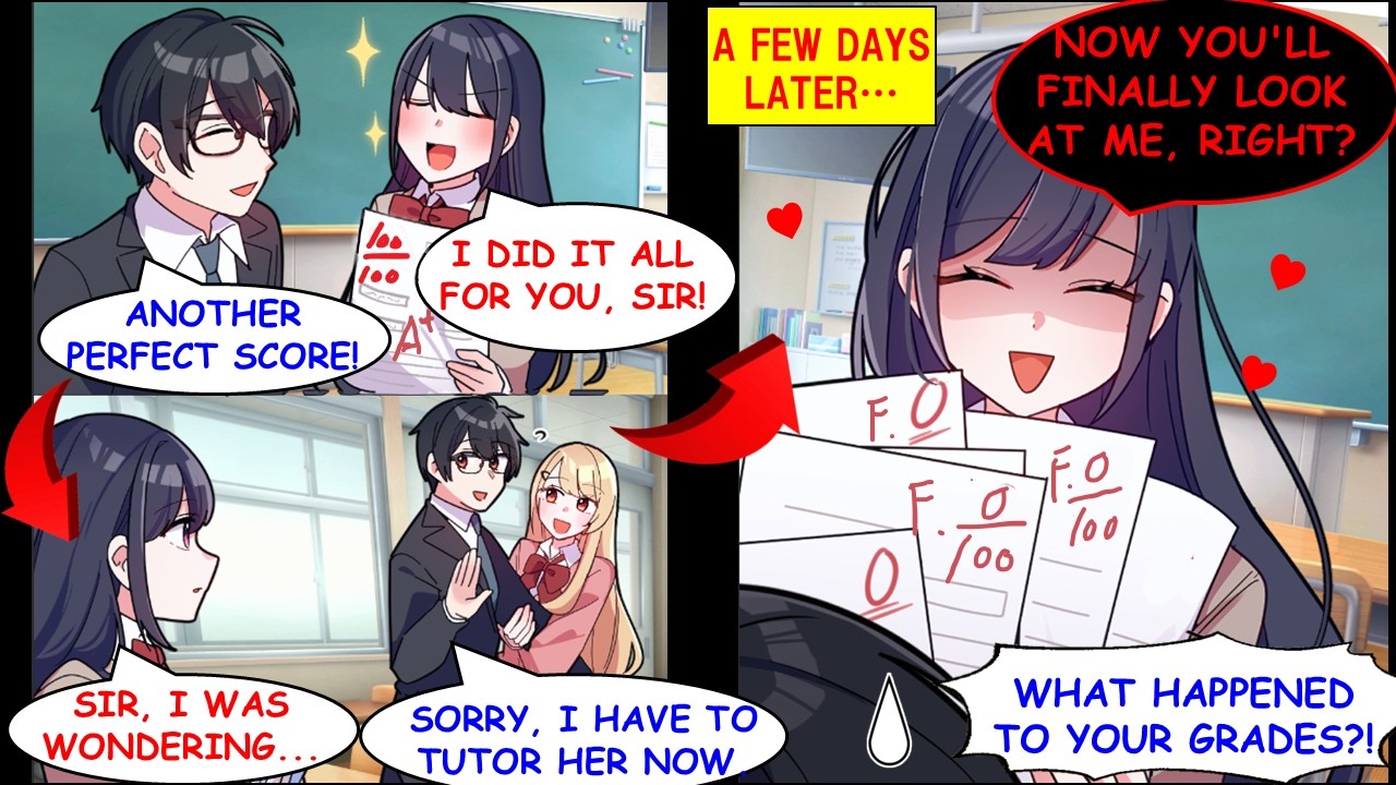 [Manga Dub] My Honor Student Went Crazy After I Started Tutoring Other Girls..[RomCom]