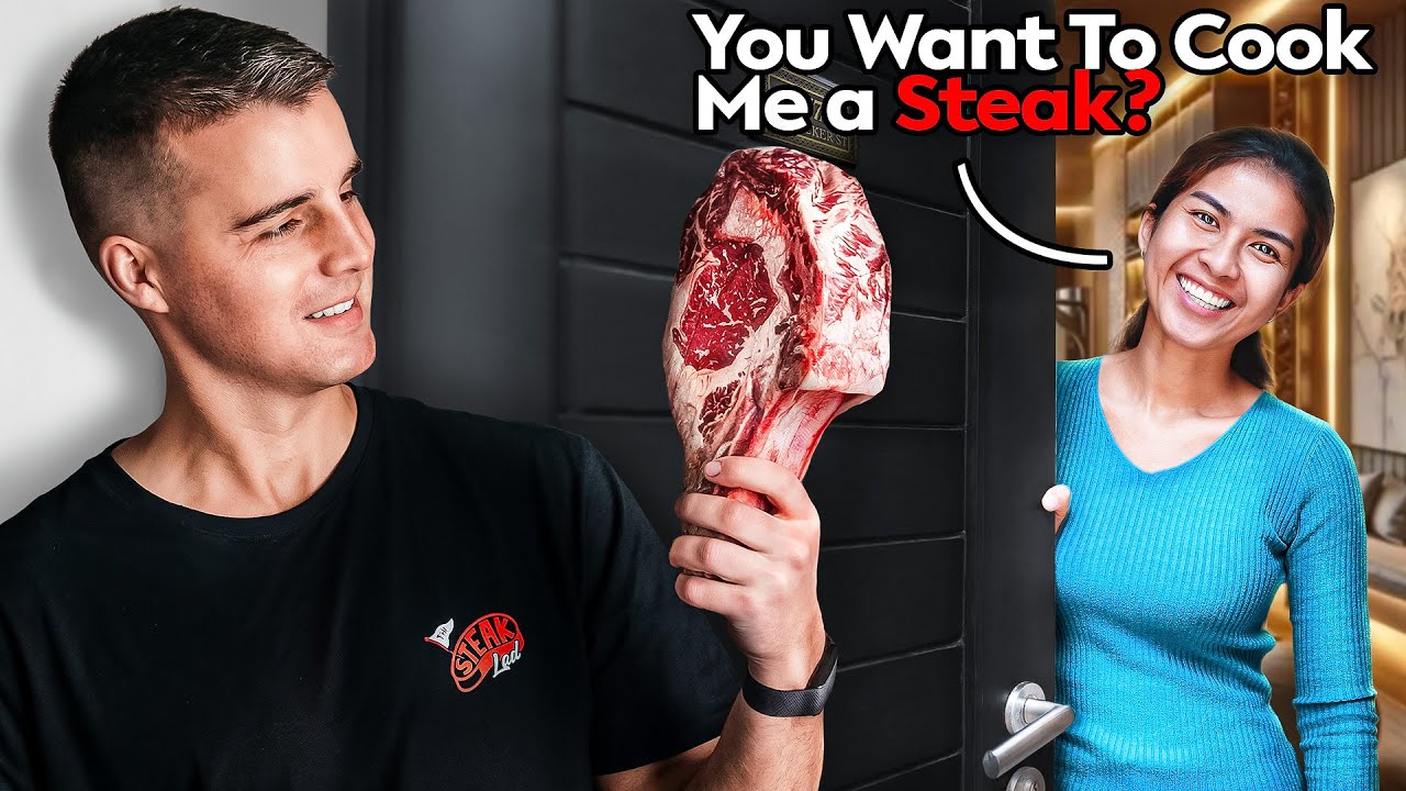 Cooking Steak for Random Strangers
