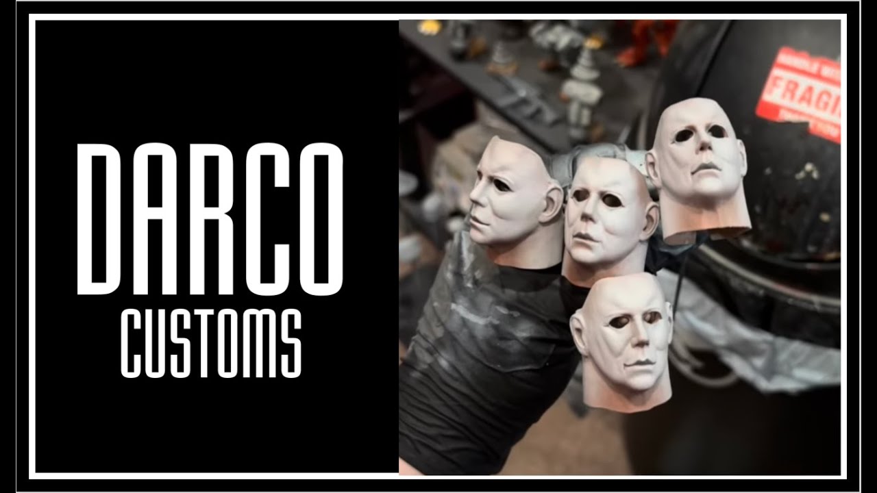 1/6 SCALE 78 MICHAEL MYERS REPAINT & HAIR ROOT (TOTS SCULPT)