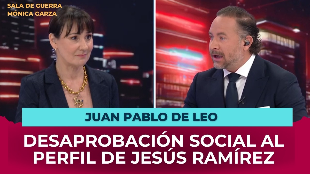 DESAPROBACIÓN social al perfil de Jesús Ramírez Cuevas | Sala de Guerra | Mónica Garza