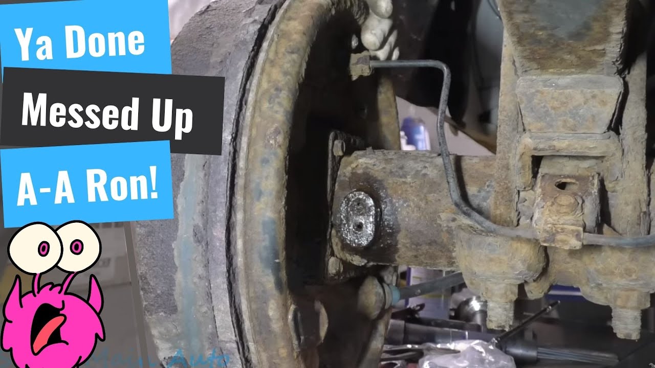 Now I Did It! I Snapped Off A Speed Sensor In The Rear Axle!