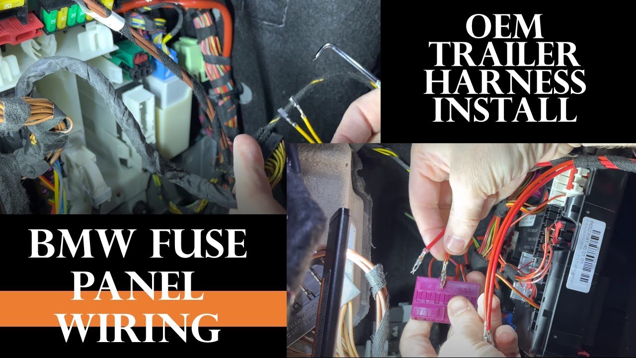 BMW X5 AAG Trailer Module Wiring Install (F15)
