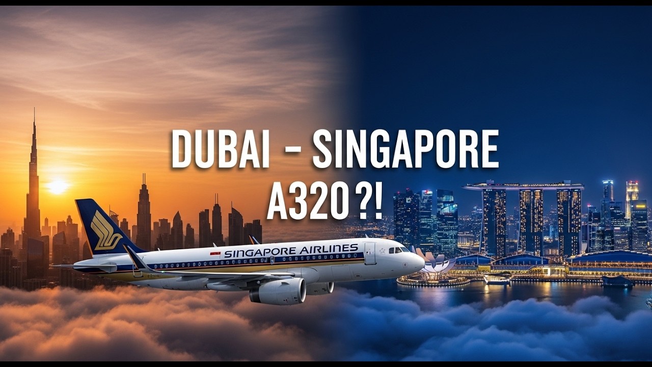 Can an A320 Fly Dubai to Singapore? | DXB → SIN | MSFS