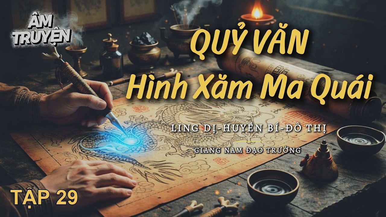 P29 🚨 QUỶ VĂN - Hình Xăm Ma Quái 🔖 Linh dị, huyền bí -- Âm Truyện