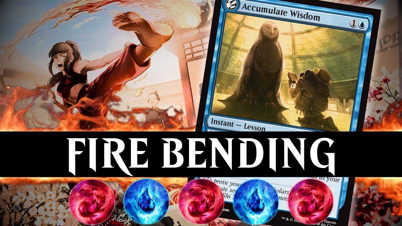 This 2-mana Draw THREE is insane [Avatar Gameplay - Izzet Firebending]