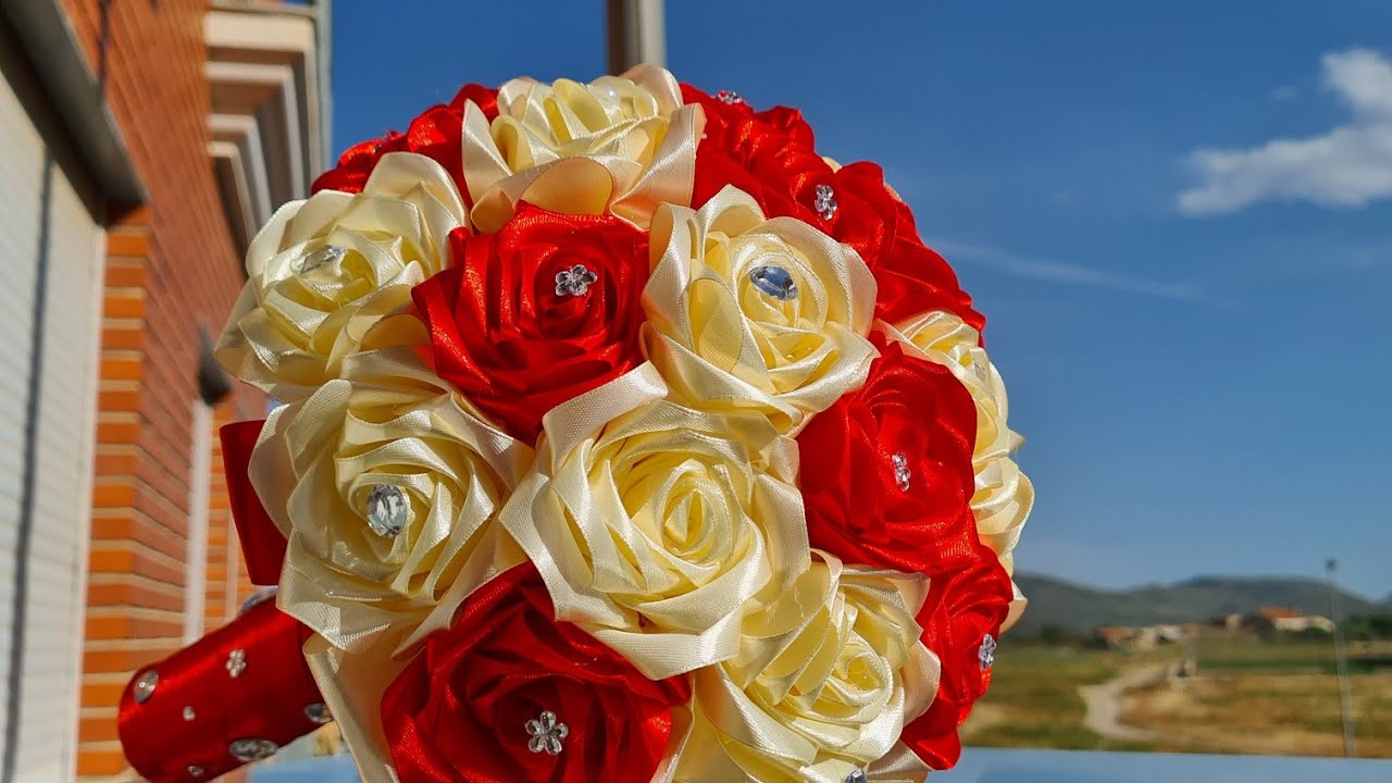Ramo de novia con rosas eternas 😍👰
