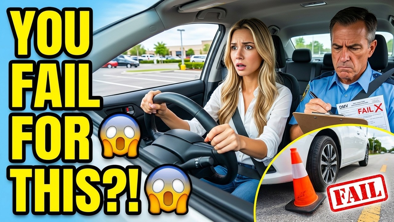 10 Instant Fails on the DMV Road Test (Don't Make These Mistakes!)