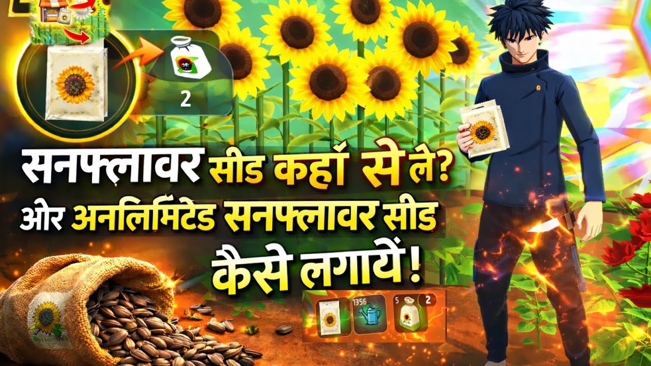 Unlimited sunflower seed Gillette // free garden mein sunflower seed kahan se lete Hain #virl 