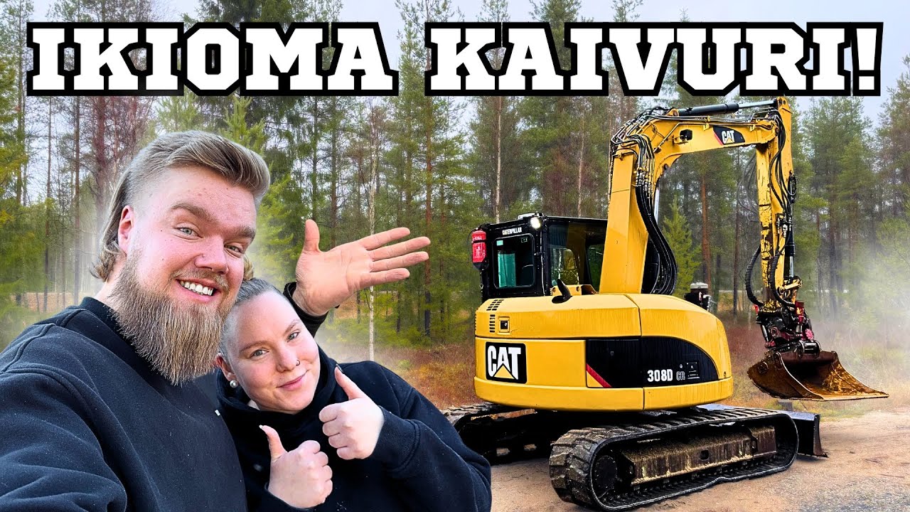 OSTIN VIHDOIN OMAN KAIVURIN – TÄSTÄ ON HAAVEILTU VUOSIA!