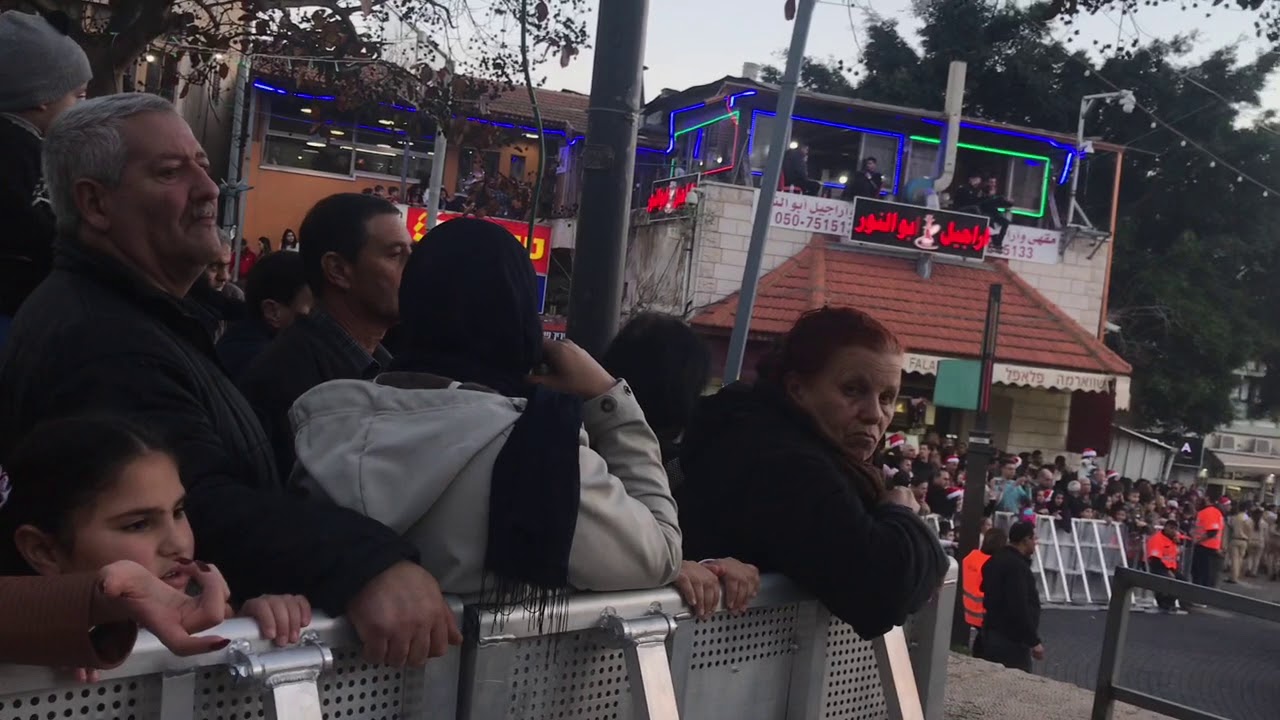 Nazareth Christmas Day 2018   مسيرة الميلاد النصراوية