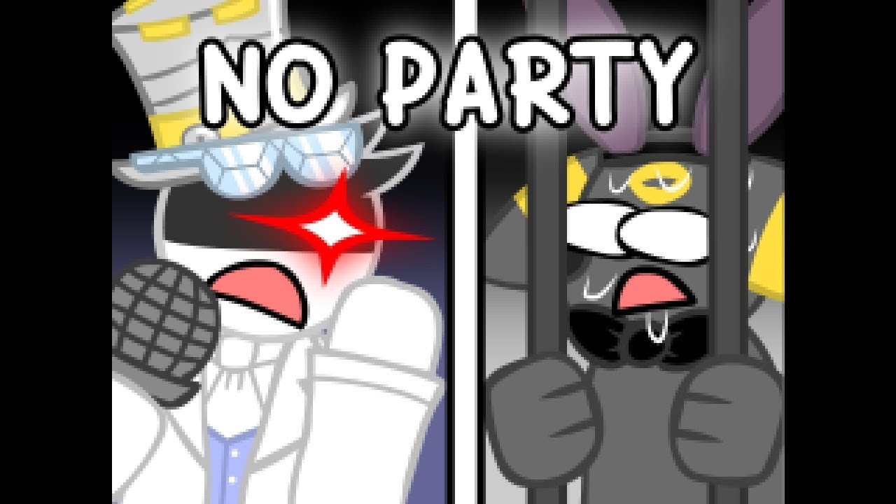 FNF No Party But Marc And Content Thief Sing It | Pokemon Animation