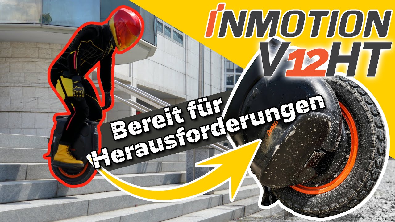 Rezension InMotion V12HT: Das Einrad, das immer und überall erfreut