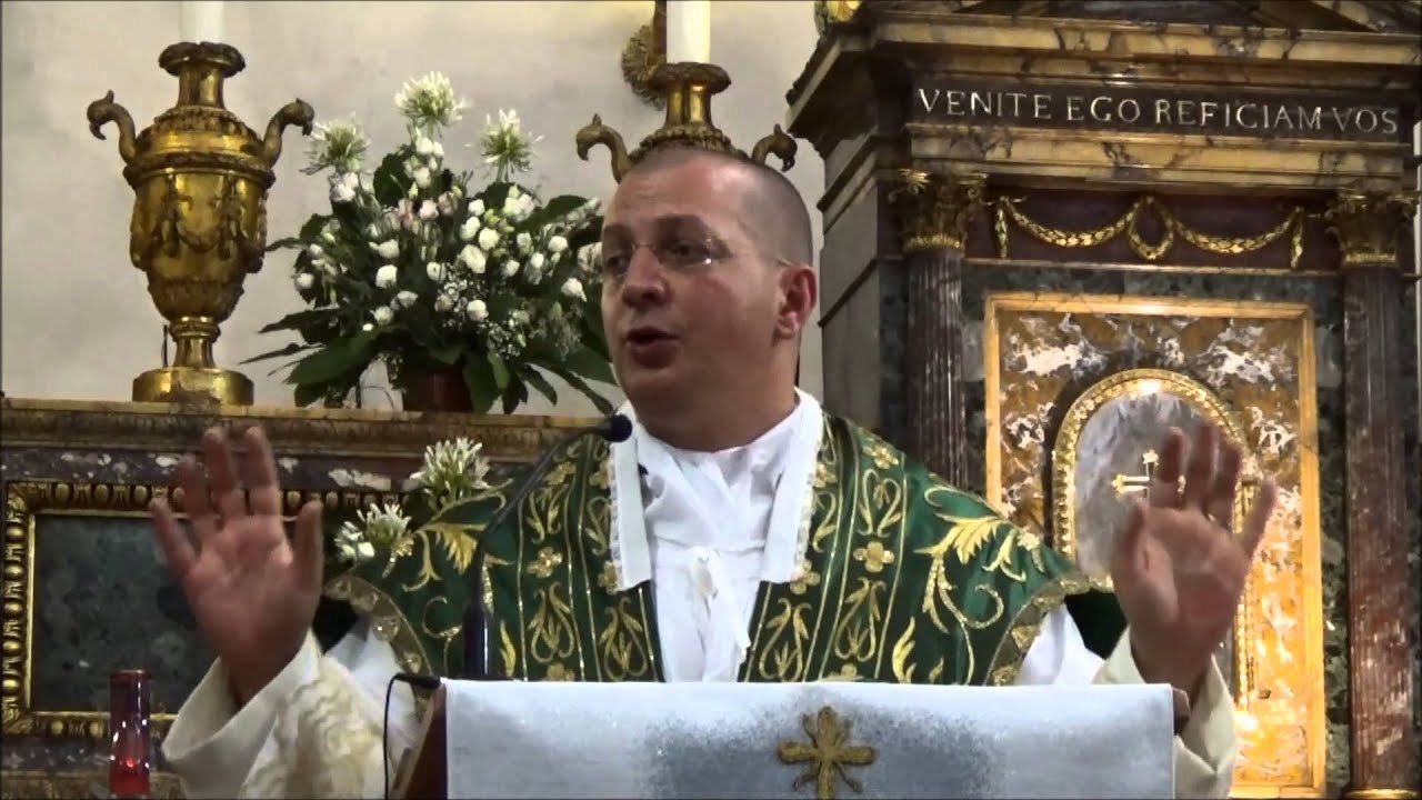 Messa celebrata da don Alessandro M. Minutella al Santuario di S Rita. 28.06.15
